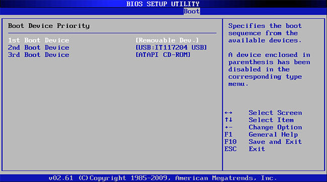 dell ノートpc セットアップ 安い boot usb